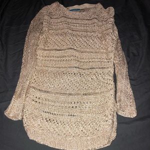 Alice and Olivia Gold Dress